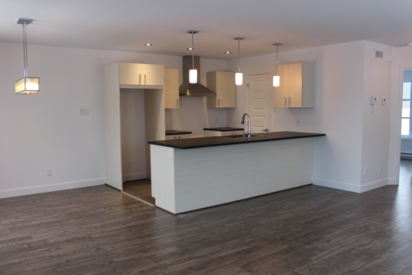 Cuisine - Armoires beiges