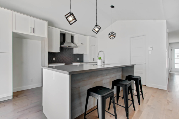 Cuisine - Blanc et gris