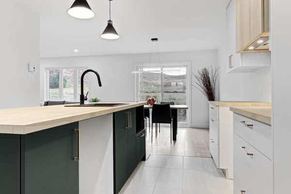 Cuisine - Comptoir en bois