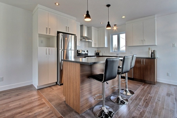 Cuisine - ilot en bois